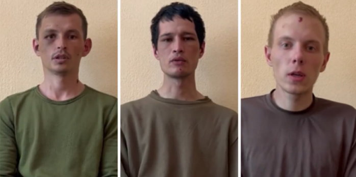 Ехали на нефтяные вышки, оказались в плену – СБУ обнародовала допрос российских наемников, скриншот видео