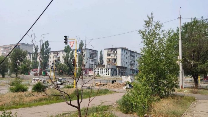 Руйнування на Луганщині, фото: Сергій Гайдай