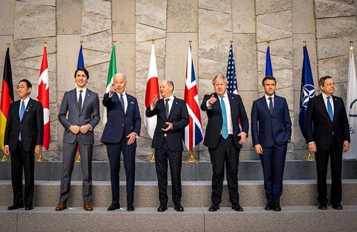 Країни G7 візьмуть на себе зобов’язання безстрокової підтримки України - Bloomberg.