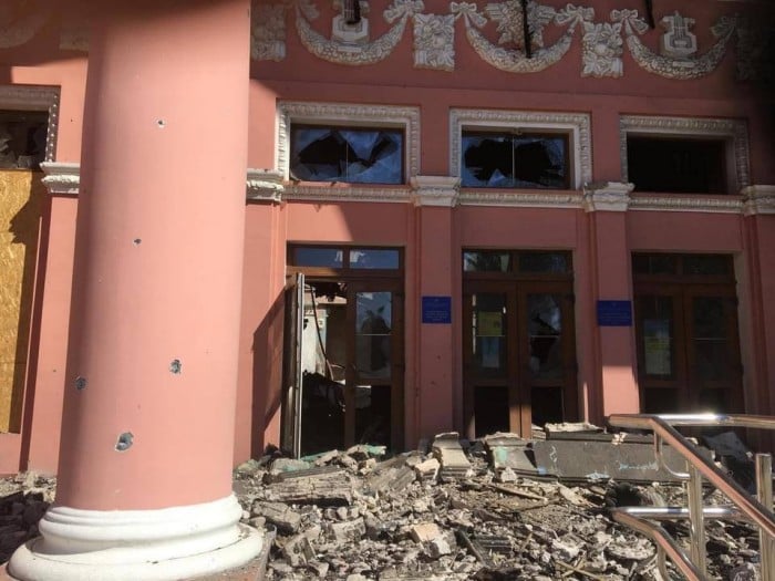 Росіяни знищують місто Лисичанськ на Луганщині, фото: Сергій Гайдай