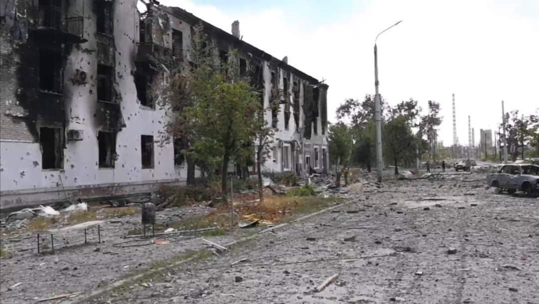 Росіянам не вдається прорвати фронт, але вони закріпилися у Лисичанську, фото - С.Гайдай