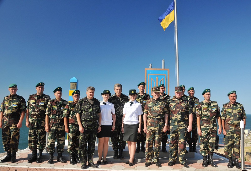 Липень 2008 року. Урочисте відкриття нової застави за участі президента України Віктора Ющенка, фото: АрміяInform 