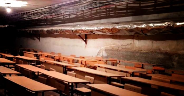 Подвалы в школах могут использоваться как укрытие, фото: Образовательный омбудсмен Украины