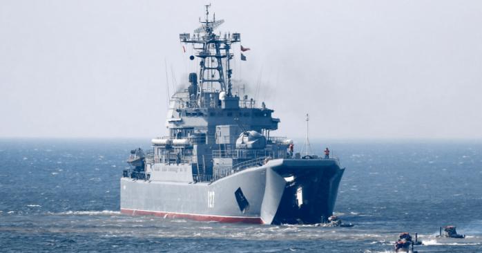 росія загрожує висадкою десанту з Чорного моря. Фото: 