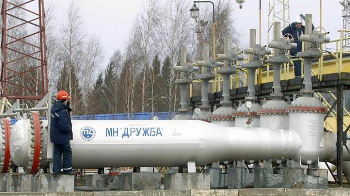 Україна припинила транзит нафти трубопроводом «Дружба», Київ не отримав гроші з рф