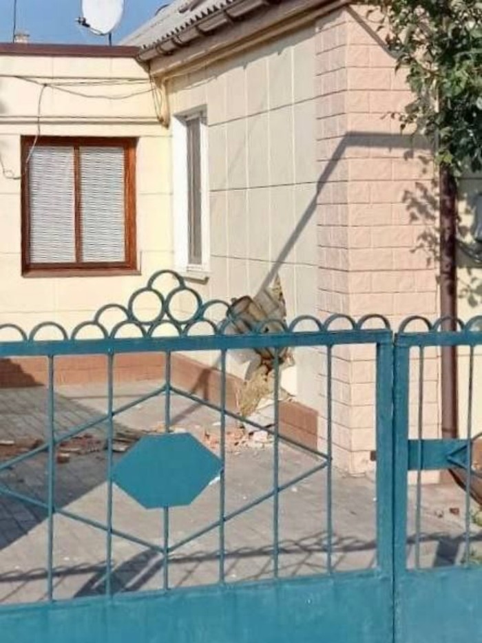 Наслідки обстрілу Оріхова, фото: Запорізька ОВА