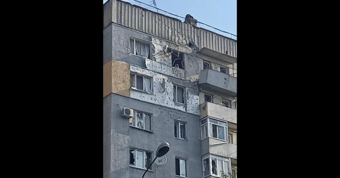 Последствия обстрела Орехова, фото: Запорожская ОВА