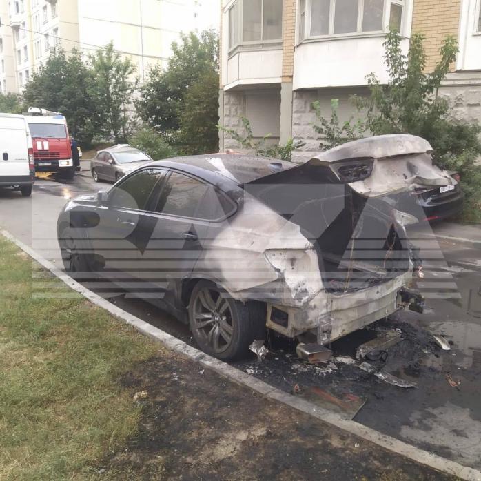 У Москві підпалили авто чиновника Генштабу, який відповідає за військову цензуру