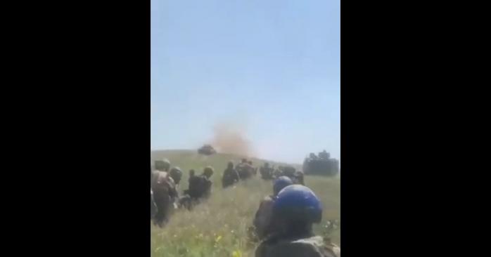 Во время контрнаступления на юге, скриншот видео