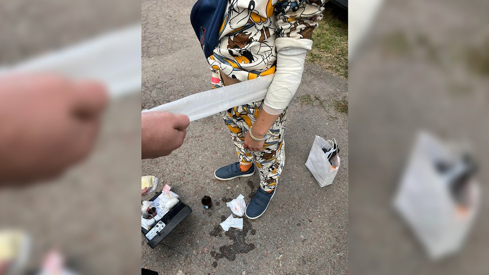 У центрі Чернігова пролунав вибух, поранено дітей, фото - "Суспільне"