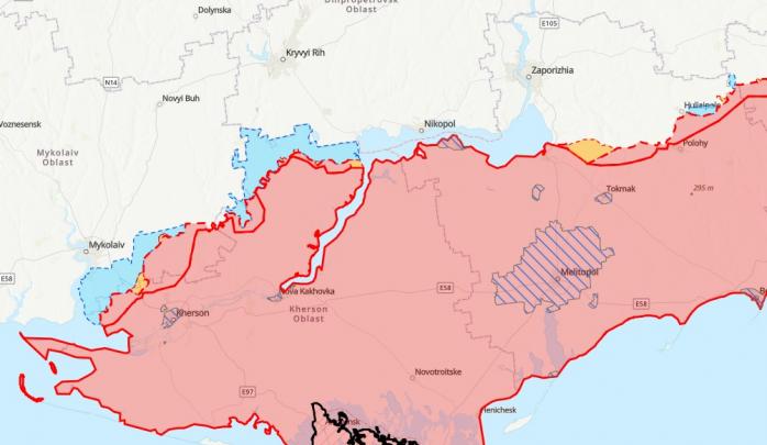 Контрнаступ ЗСУ відчутно послаблює можливості росії на півдні — ISW