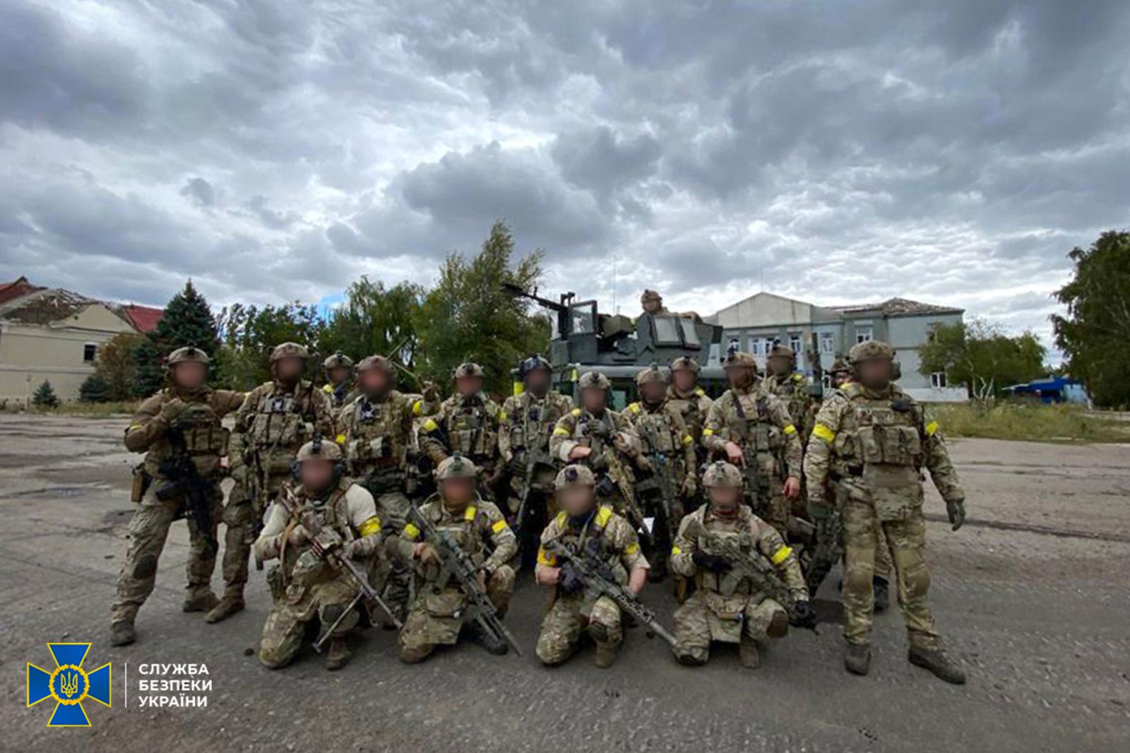 Українські військові у Високопіллі та Балаклії. Фото: СБУ