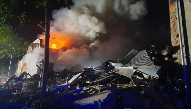  Появилось видео взрыва на ТЭЦ в Харькове