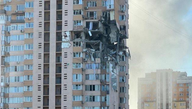 Кличко рассказал о ремонте многоэтажек, разбитых российскими ракетами 