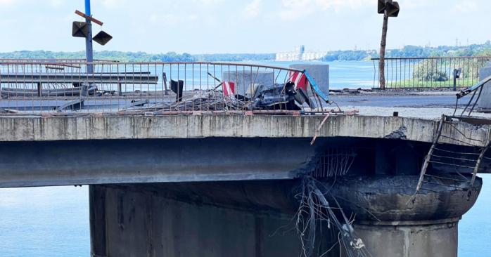 ВСУ снова поразили Каховский мост. Фото: ТАСС