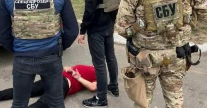 СБУ затримала російського агента на Донеччині, фото: СБУ