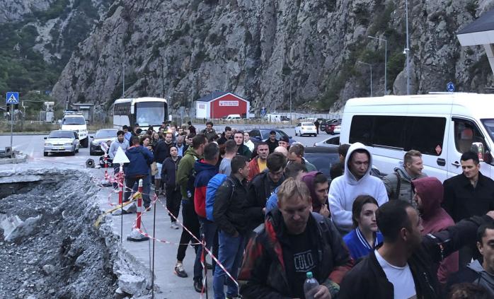 Після оголошення мобілізації до Грузії щодня прибуває понад 10 тисяч росіян