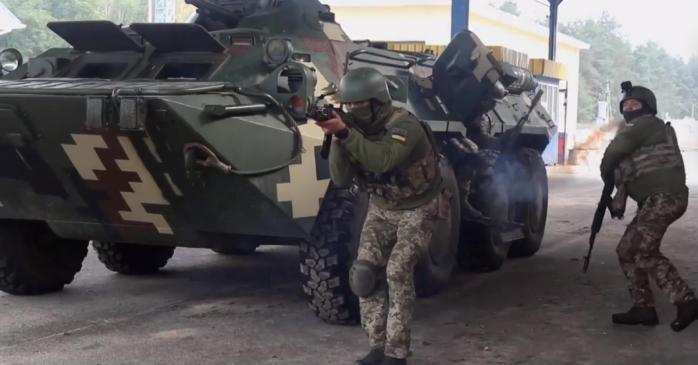 Українські підрозділи готуються відбивати атаки з боку Білорусі, скріншот відео