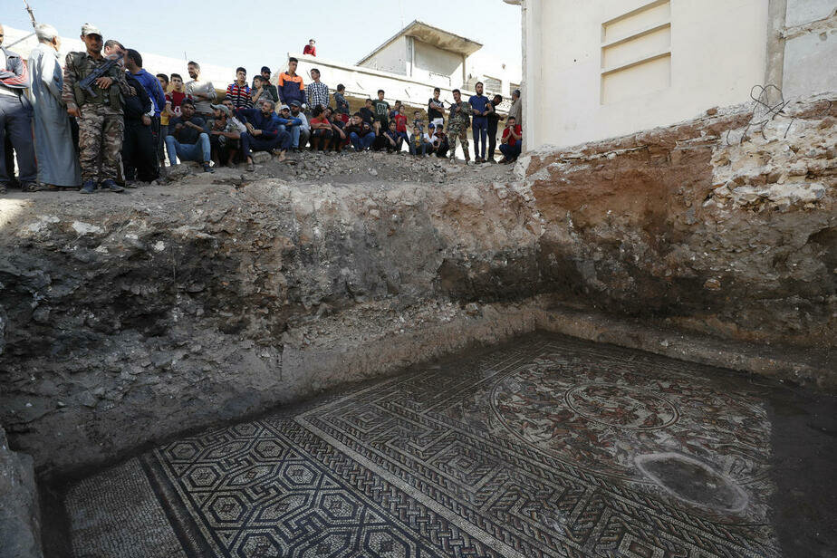 У Сирії знайшли величезну давньоримську мозаїку зі сценами Троянської війни