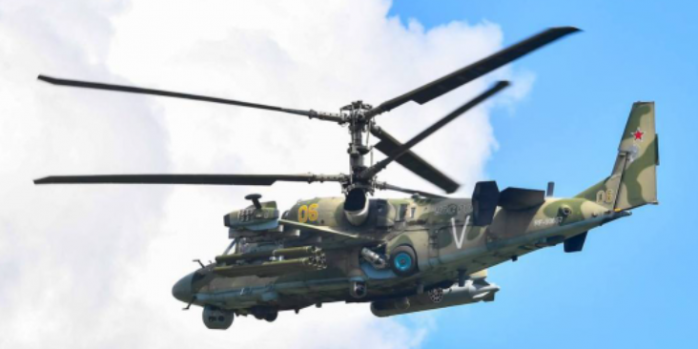 Россияне потеряли в Украине 25% своих ударных вертолетов Ка-52