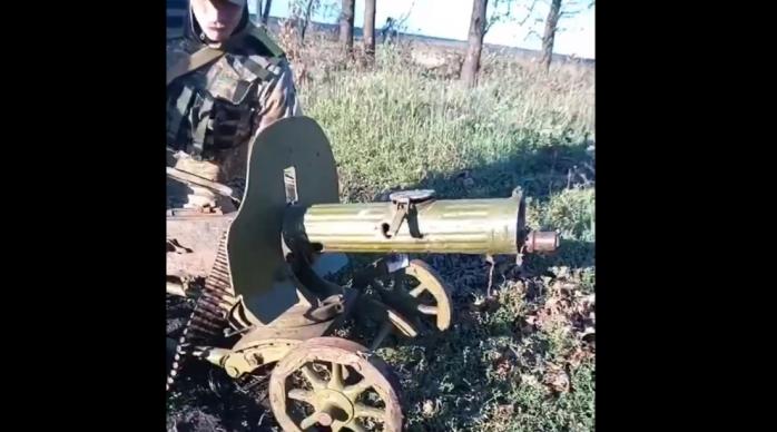 Раритетний кулемет Максима виявили ЗСУ після втечі росіян 