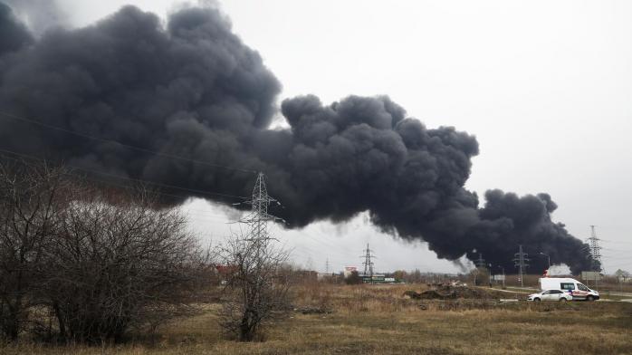 Масштабна пожежа виникла в бєлгородській області. Фото: РІА Новости