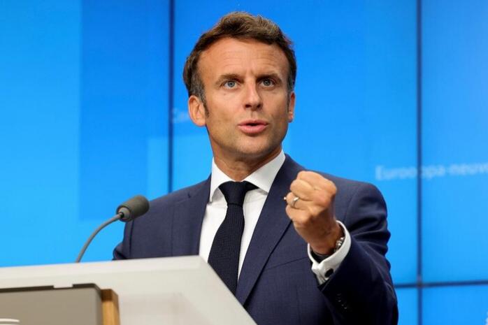 Президент Франції підтримав проведення мирних переговорів. Фото: 