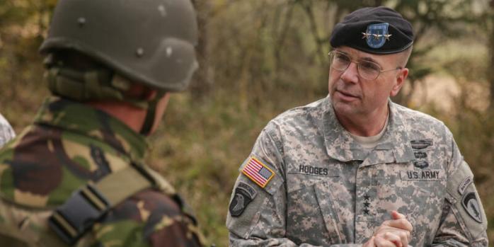 Американский генерал Бен Ходжес. Фото: sova.news