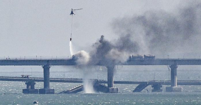 Оккупанты не отремонтируют Крымский мост до сентября. Фото: