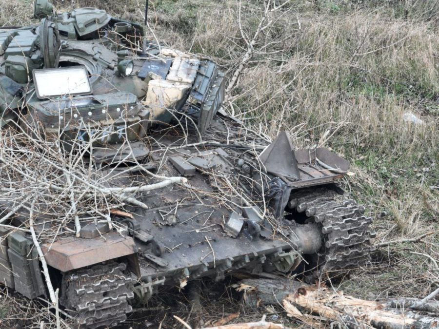 Спецпризначенці знищили на Донбасі російську колону - мінус три танки і дві БМП, фото - Нацгвардія