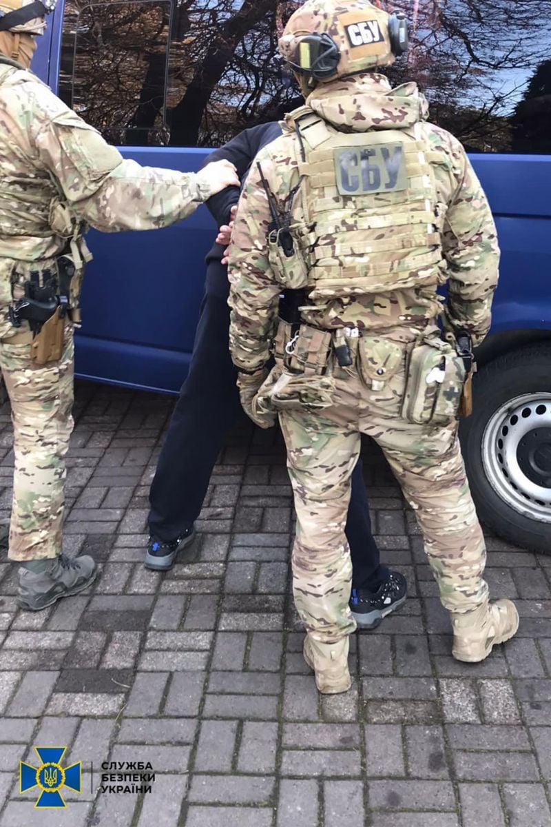 На Рівненщині затримали мобілізованого військовослужбовця. Фото: СБУ