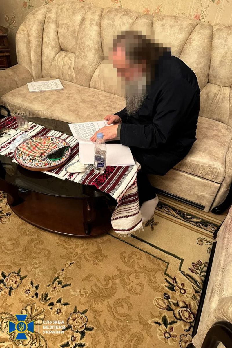 СБУ оголосила нову підозру митрополиту московської церкви у Вінниці, який друкував пропаганду рф