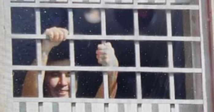 Михаил Саакашвили в тюрьме, фото: «Фокус»