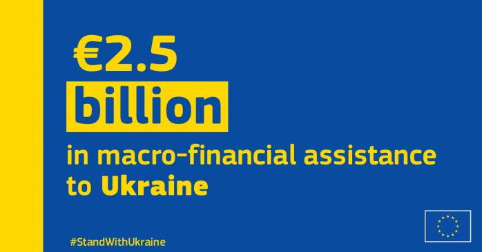 Євросоюз вирішив виділити Україні ще 2,5 млрд євро. Фото: Урсула фон дер Ляєн у Twitter