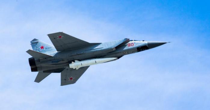 Полеты российских МиГ-31 в Беларуси. Фото: