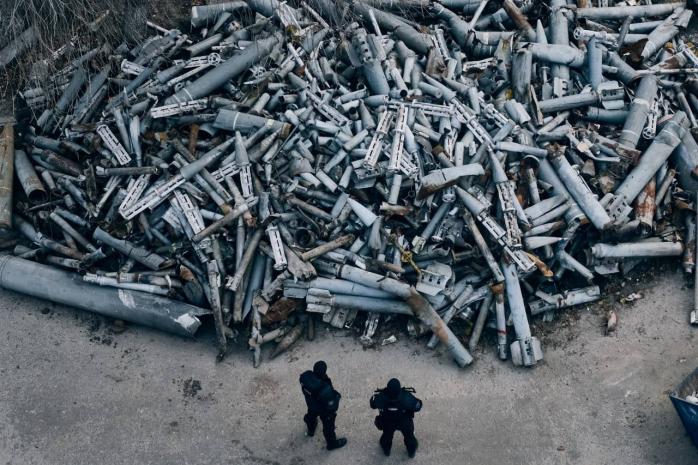 В Харькове появилось «кладбище» снарядов, которыми россия бомбила город с 24 февраля – удары по Харькову