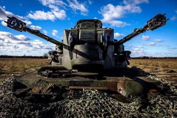 Військові показали збиття російської ракети із установки Gepard 