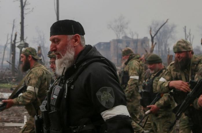Командование рф перебросило в Мелитополь кадыровцев. Фото: