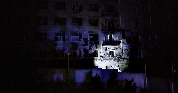 Последствия удара беспилотником по Киеву, фото: Кирилл Тимошенко