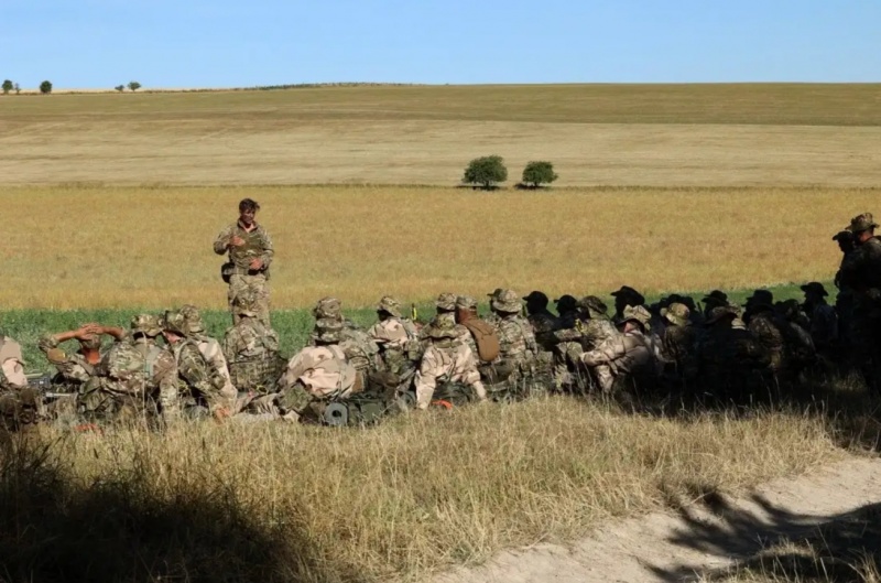 Навчання українських військових у Великій Британії. Фото: Міноборони