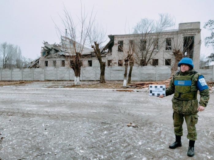 Знищені база та шпиталь окупантів на Луганщині. Фото: Андрій Цаплієнко