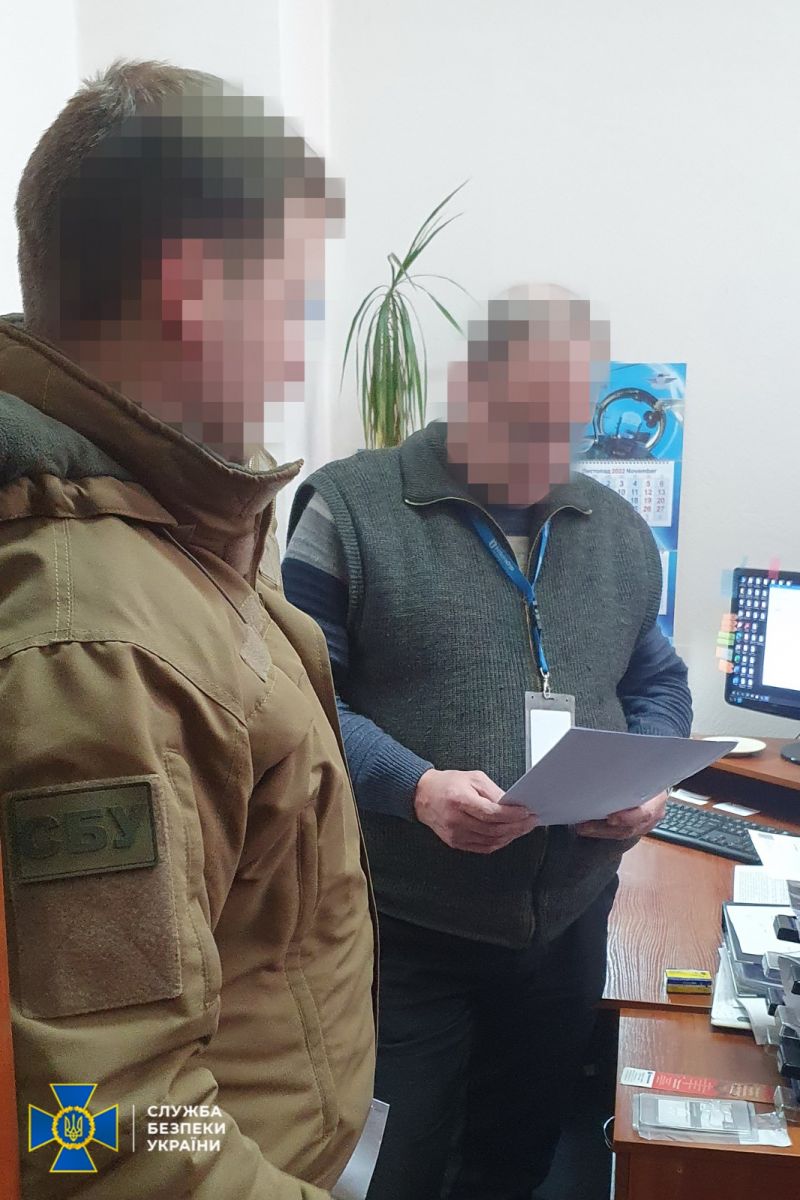 СБУ викрила російського агента в лавах «Укроборонпрому». Фото: СБУ