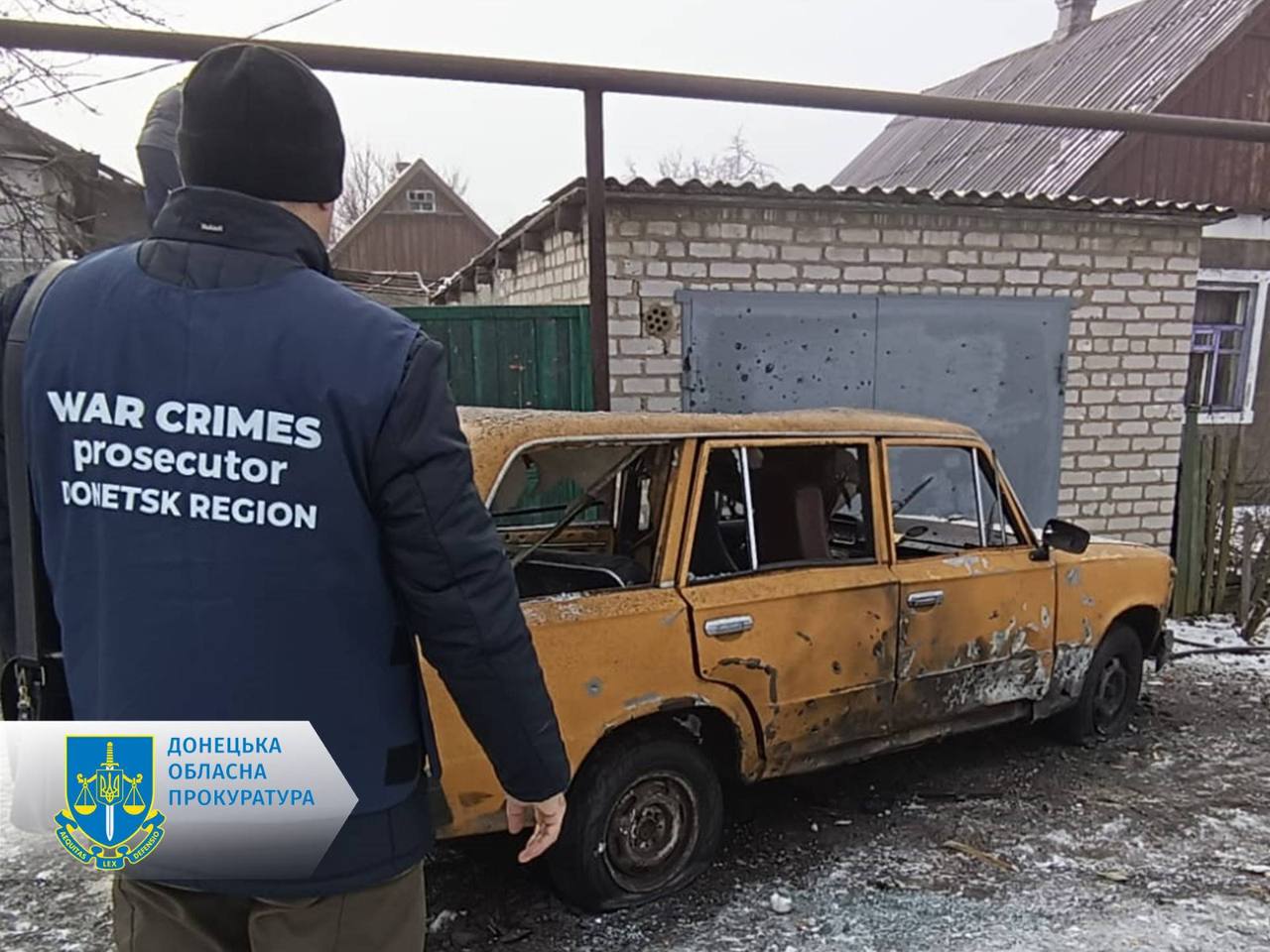 Наслідки обстрілу міста Покровськ. Фото: Офіс генпрокурора