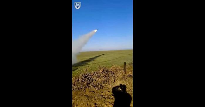 Момент уничтожения российской ракеты, скриншот видео