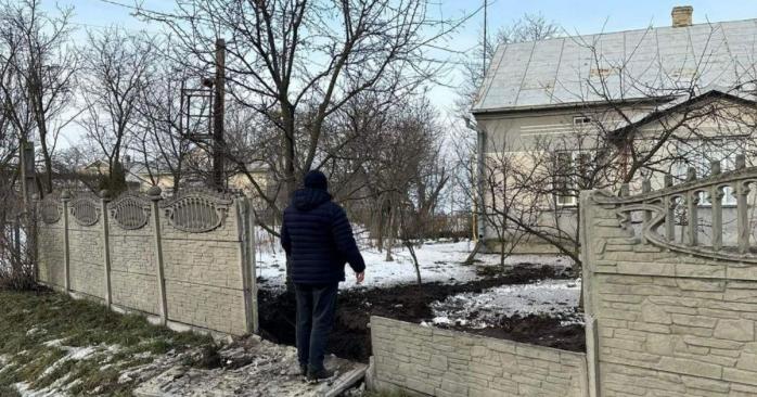 На Львівщині 10 лютого впала і не розірвалася російська ракета, фото: ТРК «Перший Західний»