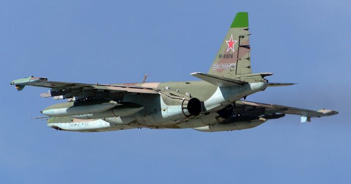 Штурмовик Су-25 сбили в Бахмуте. Фото: