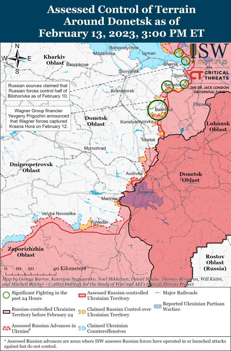 Війна в Україні. Карта: ISW 