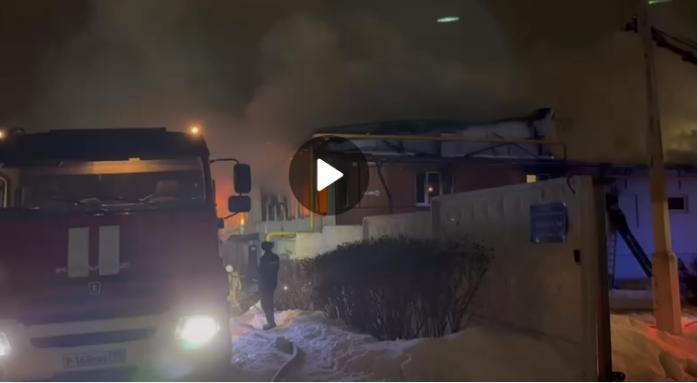 Напротив завода по производству «Искандеров» под москвой произошел пожар