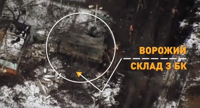 «Азовцы» взорвали склад боеприпасов россиян под Бахмутом