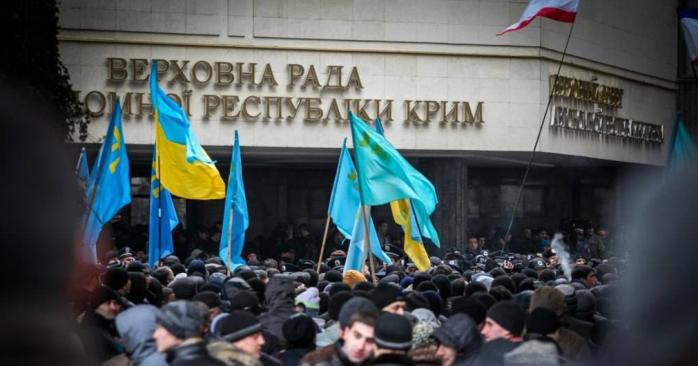 26 февраля отмечают День сопротивления российской оккупации Крыма. Фото: Владимир Зеленский в Telegram